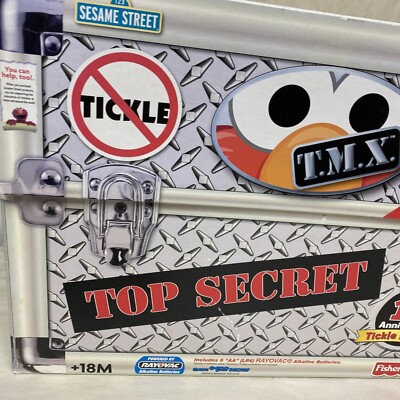 Sesame Street TMX Tickle Me Elmo 10th Anniversary Fisher Price Top