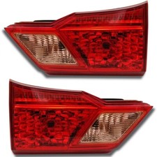 Pair RR Trunk Inner Tail Light Reflector Fits For Honda City GM6 Sedan 2014-2018