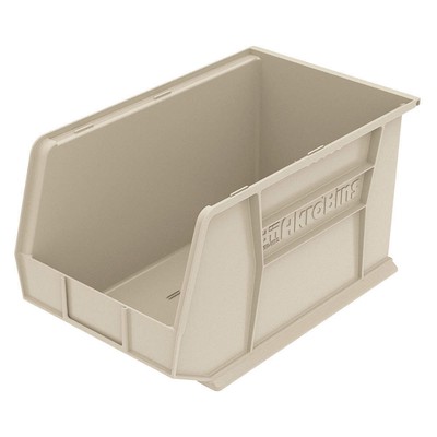 AKRO-MILS 30260STONE Hang and Stack Bin,Stone,Plastic,10 in 1UGR2