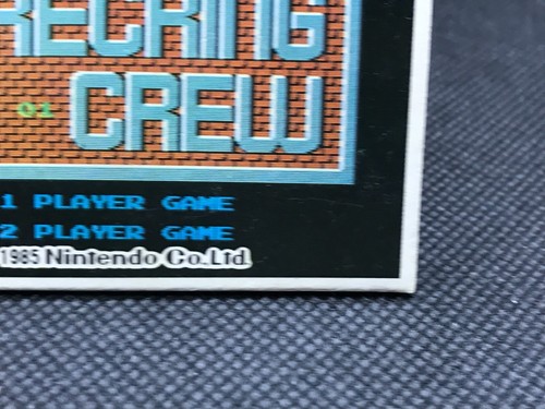 Wrecking Crew Famicom NES Menko Karte Schwierigkeit zu erhalten Selten JAPAN Retro - Bild 3 von 12