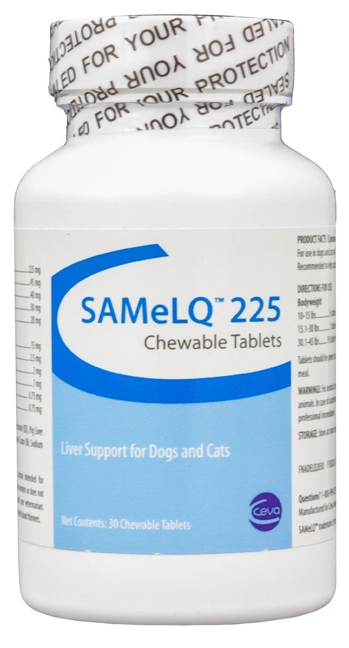 S-Adenosyl SAMeLQ Liver Support Chewable Tablets [225 mg] 30 count