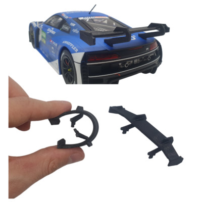 Flexibler Spoiler Carrera Digital 124 Audi R8 LMS GT3 evo II Tuning Kleinteil