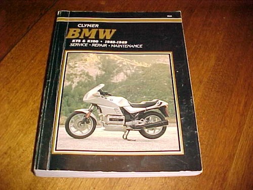BMW Motorrad K75 & K100 1985-1989 Serv Reparatur-Wartungsanleitung (M500) Buch