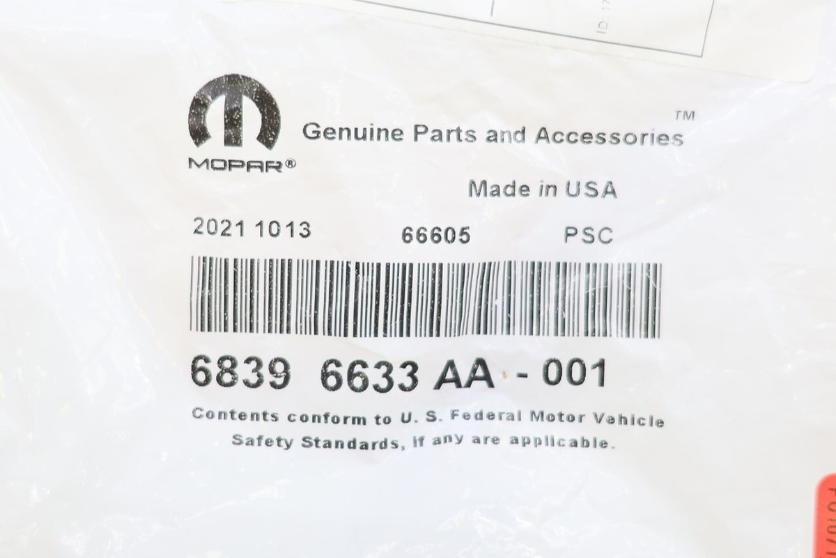 NEW OE Mopar Wiring Connector Pigtail Kit 3-Wire 68396633AA Dodge
