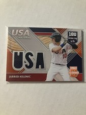 2020 Elite Extra Edition USA Materials #USAM-JA Jarred Kelenic /199