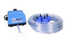 Komplettes Teich-Belüftungsset AquaForte Hi-Flow V-10 Belüftungspumpe 600 l/h