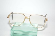 VINTAGE GALLERY FLEX 2 SUNGLASS/EYEGLASS FRAMES 56 20-145MM GOLD TONE