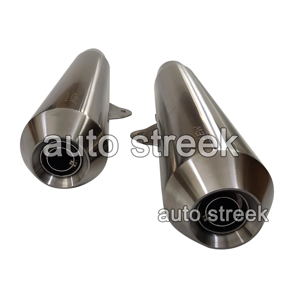 Adapté Pour Royal Enfield Gt & Intercepteur 650cc Ss AEW Te 103 Échappement - Photo 3/4