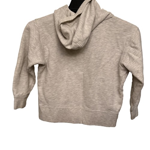 Old Navy Jungen gemütlicher Kapuzenpullover mit Reißverschluss grau Größe XS (5) Dauermarker am Arm hat Abnutzung - Bild 11 von 12
