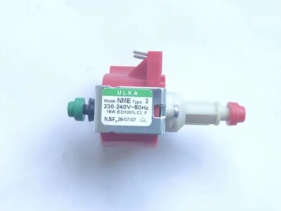 Pompe Solénoïde ULKA Modèle NME Type 4 - 120V 60Hz 16W - Neuve, Pour Machine à Café Ou Appareil à Eau