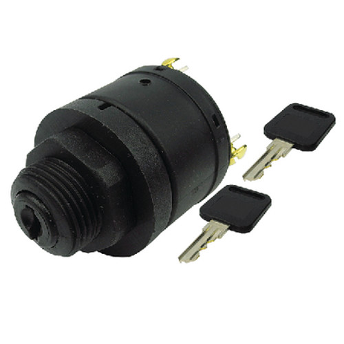 3 Position 6 Terminal Push to Choke Outboard Ignition Switch for