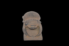 RARE ANCIENT EGYPTIAN PHARAONIC ANTIQUE TOMB SCARAB With Horus Eye EGYCOM