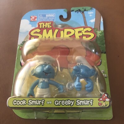 The Smurfs Cook Greedy Smurf Jakks Pacific Pack Set New In