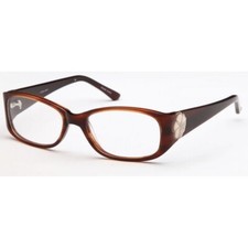 DICAPRIO BY CAPRI OPTICS DC 99 WOMAN'S EYEGLASSES FRAME BROWN 53-18-135
