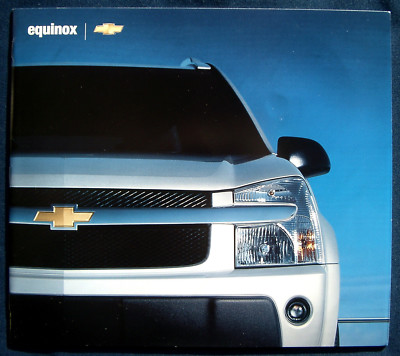 Prospekt brochure all-new 2004 2005 Chevrolet Chevy Equinox + CD (USA)