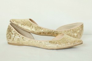 steve madden gold flats