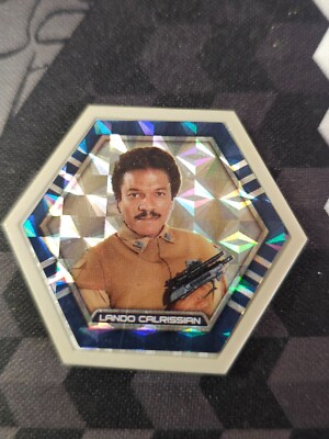 LANDO CALRISSIAN Star Wars Topps Galactic Connexions Gray Border Foil