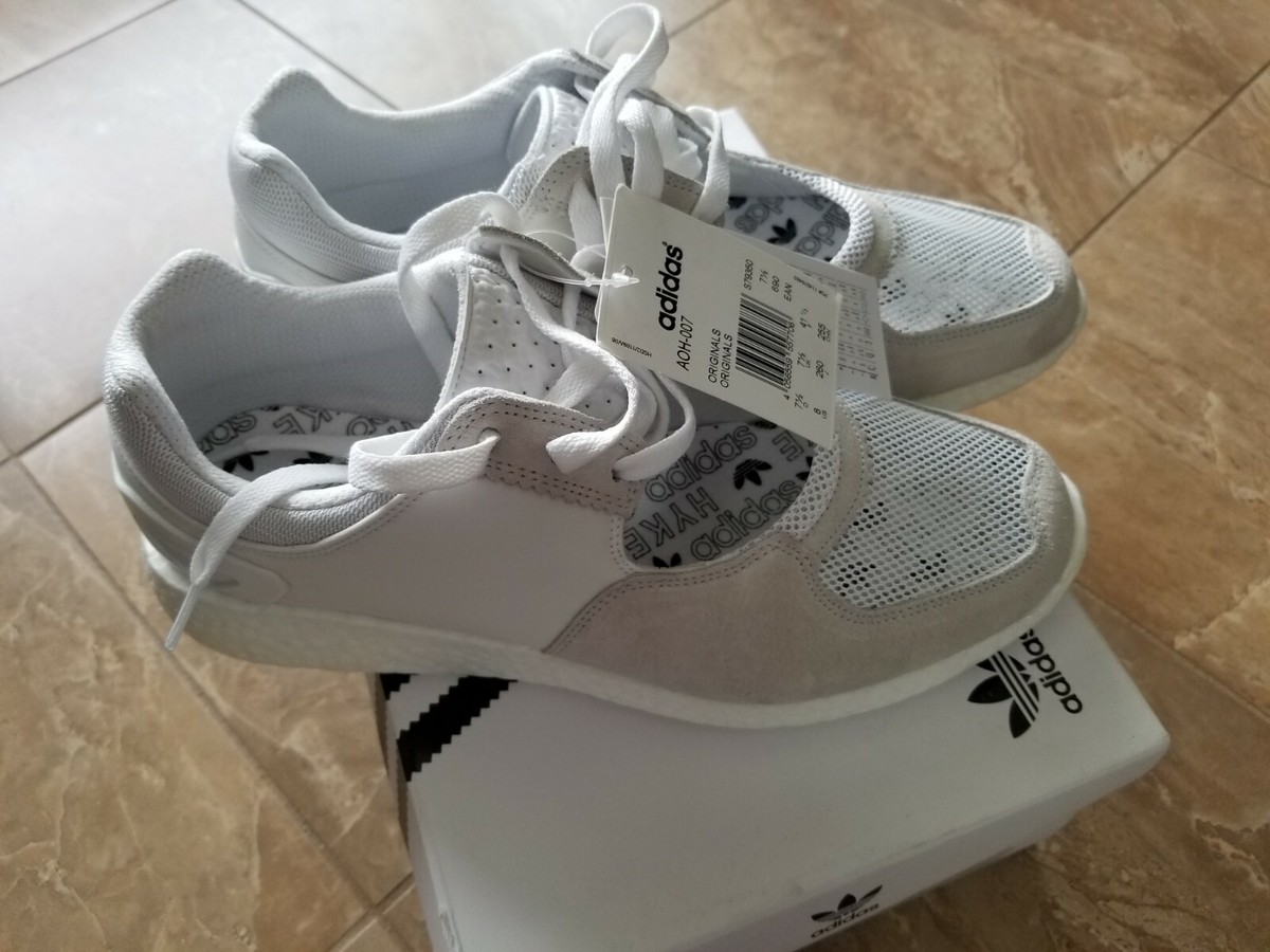 靴 HYKE x  EQT Racing Boost Men 8 Us Adidas Hyke Eqt Racing Boost Sneaker White New In Box | eBay