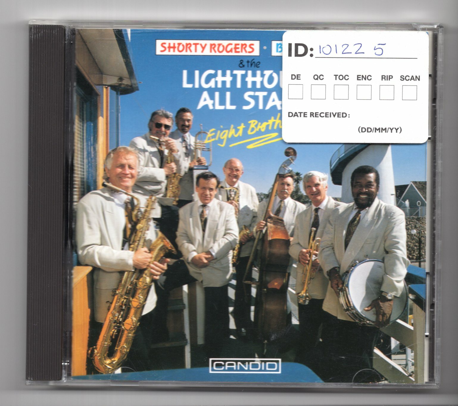 (IX652) Shorty Rogers/Bud Shank & The Lighthouse All Stars, Eight Brothers - CD