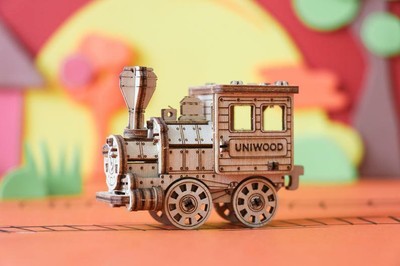 3D Puzzle 30Pcs Toy Gift Wooden Jigsaw Modelling Woodcraft Construction Kit DIY