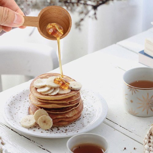 3 PCS Teaspoon Scoop Measuring Baking Table Spoons Ground Beans Coffee