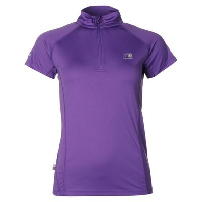 Karrimor 1/4 Zip Top Run/ Golf Layer Moisture Wick Quick Dry 12,14