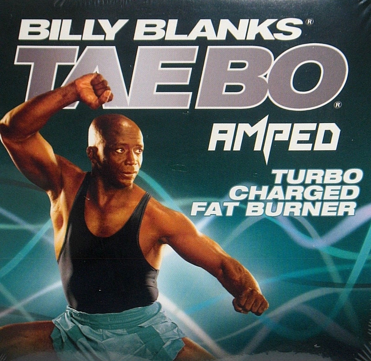 スポーツ・フィットネス BBB DVD Billy Blanks Taebo Turbo Charged DVD,FREE SHIP! Fat Burn Look