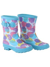 NEW Girls Always Fun Wellington Boot CLEARANCE Wellies Kids Wet Weather Puddle