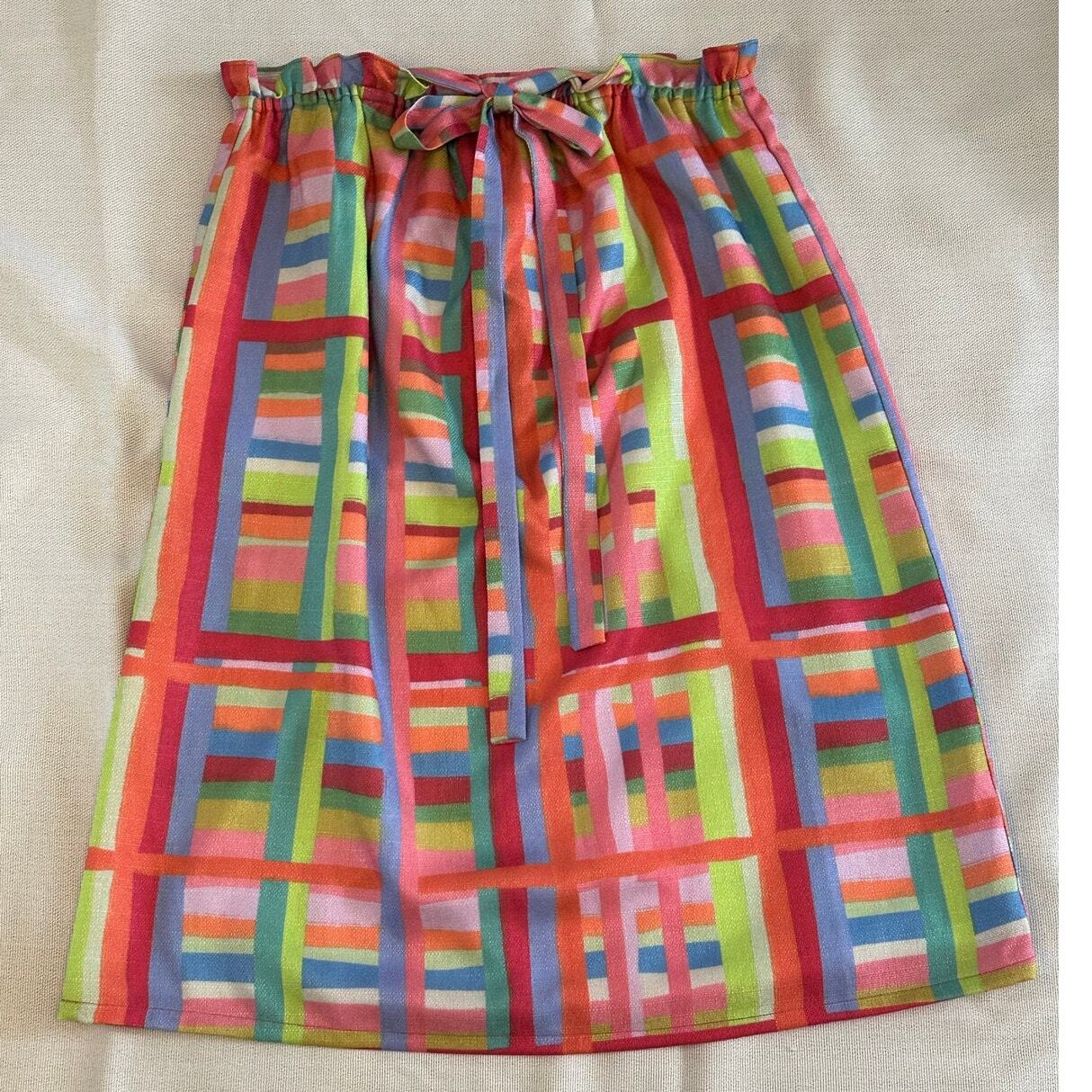 Abito Brown Bowen & Company Eloise Fila Arcobaleno taglia 16