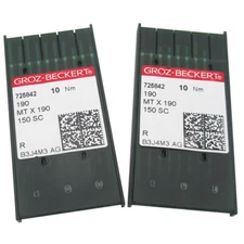 20PCS Groz-Beckert MTX190 Needles 49mm Length FIT FOR PFAFF 145 190 545 595 1245