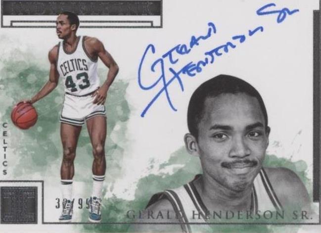 Gerald Inks 2018-19 Panini Impeccable - Indelible Ink Gerald Henderson #IN-GHS /99 ...