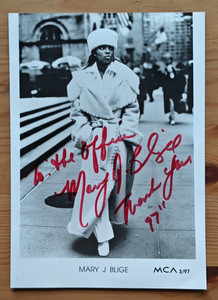 Mary J Blige Signed | eBay