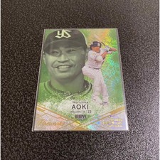 23BBM 2nd Norichika Aoki Yakult 300-Card Parallel Insert Baseball Card