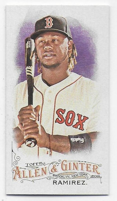 2016 Topps Allen and Ginter Mini #263 Hanley Ramirez - Boston Red Sox