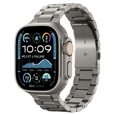 For Apple Watch Ultra 3 / 2 / 1 | Spigen Modern Fit Titanium Band