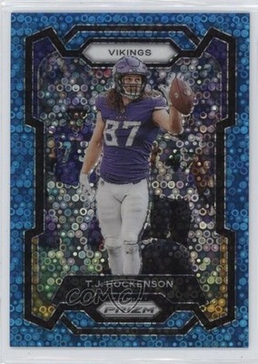 2023 Panini Prizm No Huddle Blue Prizm 89/95 TJ Hockenson #198 v9t
