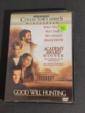 Good Will Hunting Miramax Collector's Series Widescreen DVD Robin Williams Matt 