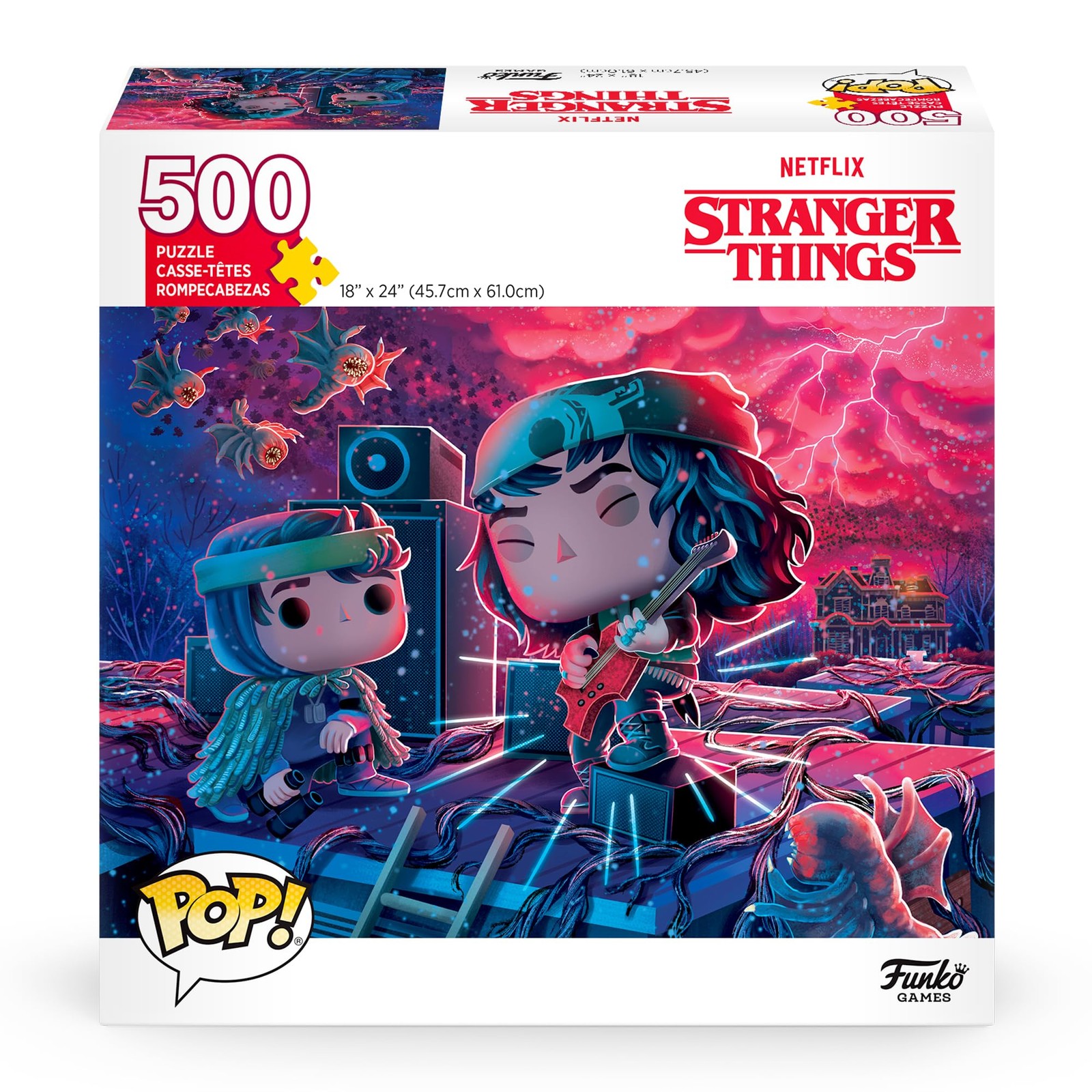 Поп! Пазлы Stranger Things Season, 4-500 деталей - 45,7 см х 61 см - Русский