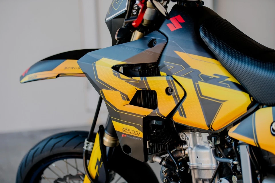 Polisport restyle Plastics + Graphics Suzuki DRZ400 SM Supermoto DR-Z 1999-2024 - Image 3 of 4