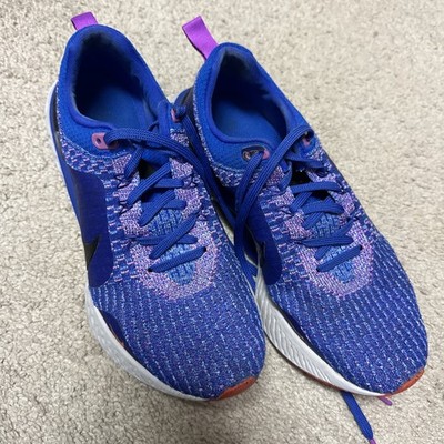 Nike React Infinity React 3 Women's Size 8.5 Running Shoe Blue DZ3016-400