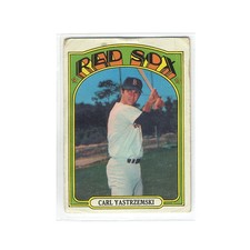 Carl Yastrzemski (HOF), #37, 1972 Topps Baseball Card, Fair Condition