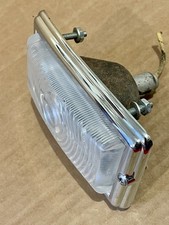 1949 Plymouth Lh Parking Light Assembly Chrome Bezel Plyaa 1294815 Nice Original