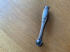 Vintage: Zuckerzange 800er Silber antik Jugendstil Biedermeier