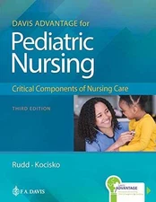 Davis Advantage for Pediatric Nursing: - Paperback, by Rudd DNP RN - Good o