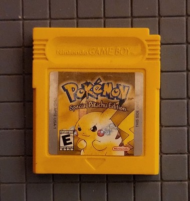 Pokémon Yellow Version Special Pikachu Edition (Nintendo Game Boy, 1999)  TESTED