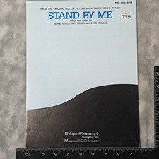 Stand By Me Sheet Music 1986 Film Soundtrack Ben E King Piano Vocal Guitar PVG U