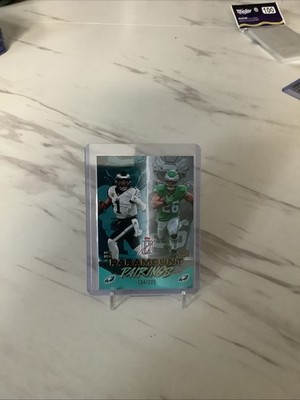 Topps NFL  25 SignatureClass Paramount Parings Saquon Barkley X Jalen Hurts /225