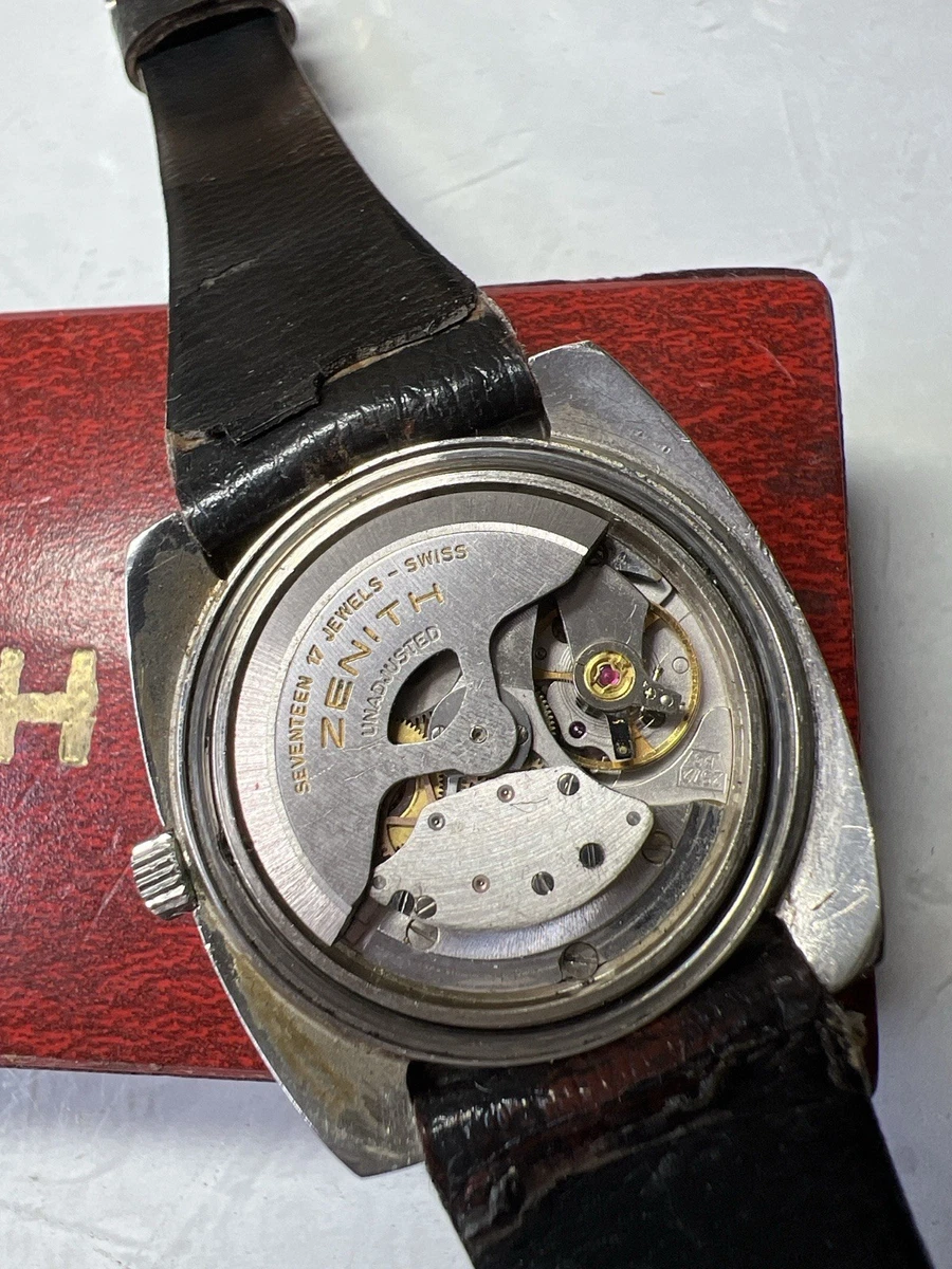 Boîte Zenith Avec Logo Appliqué - Occasion, état Correct, Pour Montre Ou Collection