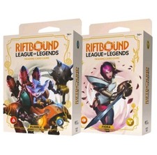 Riftbound League of Legends TCG Spiritforged Fiora & Rumble Champion Decks