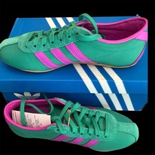 adidas Originals Tokyo W Women s Low Top Sneakers Green/Purple/Pink JQ0583